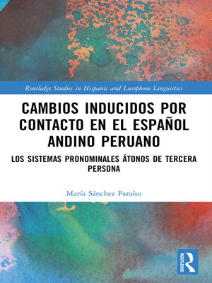 cover image of Cambios inducidos por contacto en el español andino peruano